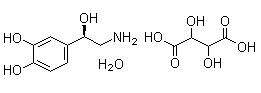 69815-49-2   (R)-(-)-norepinephrine L-bitartrate monohydrate